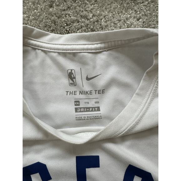 Philadelphia 76ers Nike NBA Authentics Dri-Fit Short Sleeve Shirt Men's XXL - Picture 5 of 9